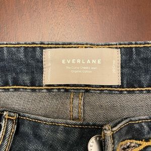 Everlane straight curvy cheeky jeans